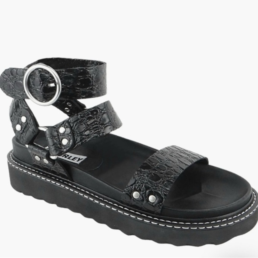 Caverley Burt Sandals Embossed